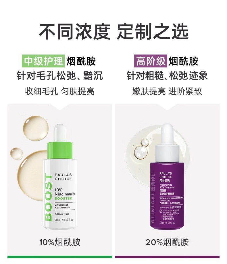 宝拉珍选（Paula's Choice）面部精华系列 控油改善黑头去角质改善毛孔面部精华男女 【油痘黑头】水杨酸精华液30ml