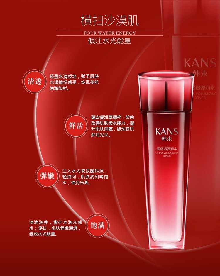 韩束（KanS）韩束精华爽肤水乳液护肤品套装补水保湿紧致化妆品送老婆中秋礼物 巨水光弹润（水+乳）套装