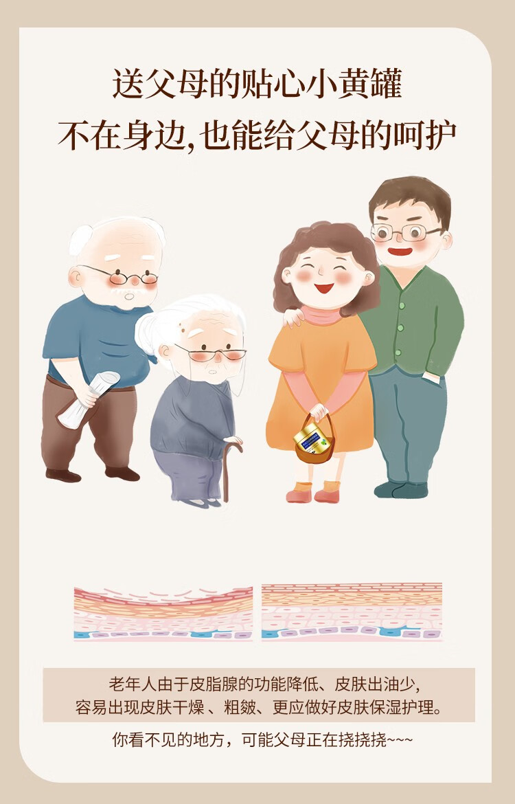 依风（YIFENG） 凡士林润肤霜120g滋润柔滑 防干燥光滑润肤乳液护手 保湿防皴手足面霜 凡士林120g*2