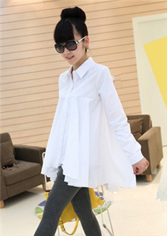 The 2015 summer new, loose the code ladies lapel, long high-waist shirt long-sleeved 100 ground leisure increase edition T-shirt 802 white XXXL pictures, price, brand platters! Elections are good character, the national distribution, so why buy now enjoy more preferential! Health