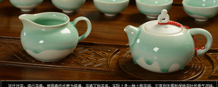 传颂 高端紫砂功夫茶具套装花梨木至尊实木茶盘茶台茶海茶壶陶瓷哥窑四合一电磁炉居家办公礼盒装 7.花梨木大汉至尊-紫砂虎啸
