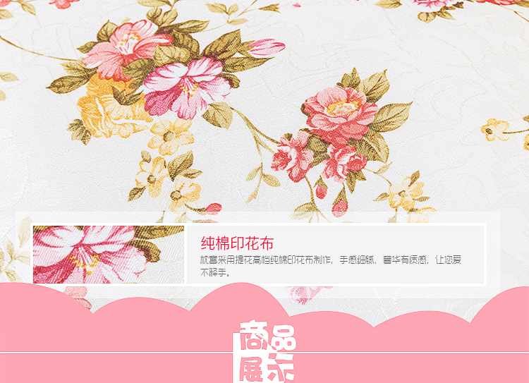 
                                        印花十字绣双人枕抱枕新款印花卡通人物靠枕靠垫长方形情侣枕头套 抱枕 爱恋 (1.5米)单个装                