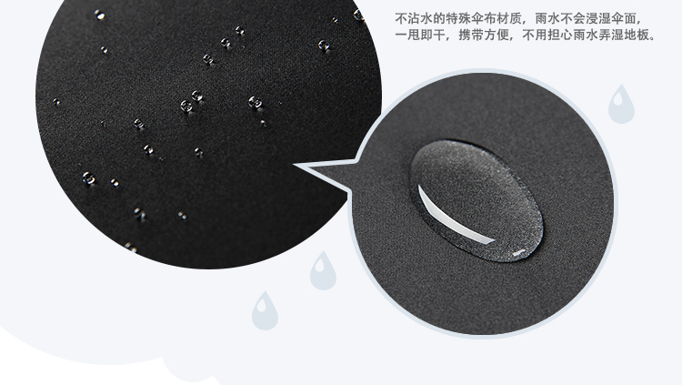 
                                        新西兰Blunt保兰特CLASSIC 车载晴雨伞 圆角时尚直柄伞 黑色                