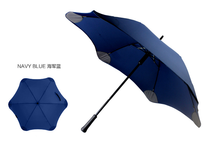 
                                        新西兰Blunt保兰特CLASSIC 车载晴雨伞 圆角时尚直柄伞 黑色                