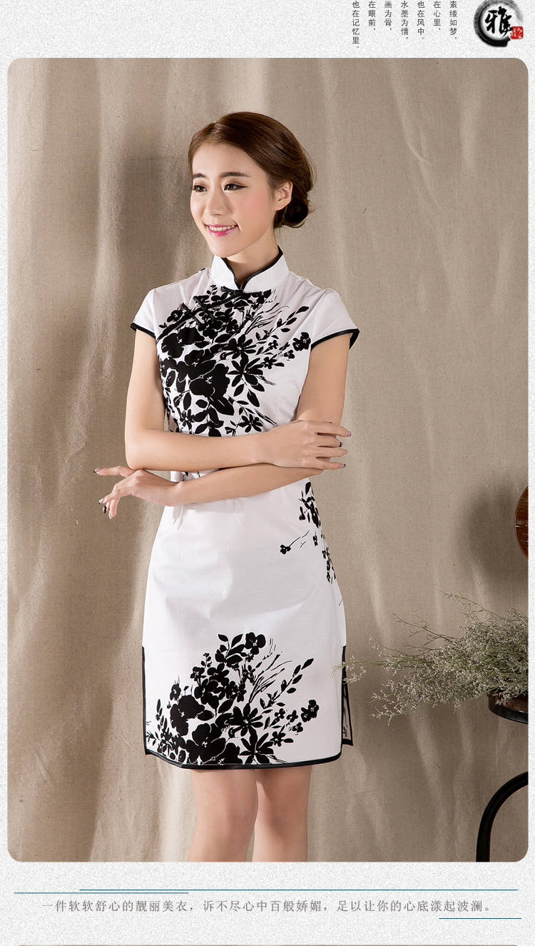 The Oi-fong Chinese wind graphics thin cheongsam dress stamp improved antique cheongsam dress XL pictures, price, brand platters! Elections are good character, the national distribution, so why buy now enjoy more preferential! Health