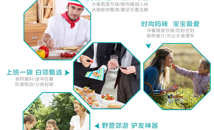 
                                        米悠本色 抽真空保鲜盒 塑料饭盒密封盒冰箱储物罐水果零食收纳盒送抽气泵 670ml 黄色                