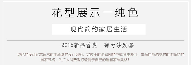 
                                        帛然 弹力紧包沙发套 全套全包沙发罩沙发巾 居家办公 足浴美甲店都能用 防滑皮沙发季四季通 典雅图文 双人沙发长度145-185cm                