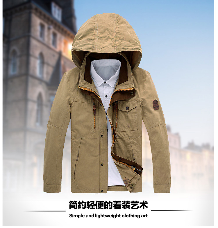 Casual clothing and cotton washed cap jacket men and 581 green 4 XL pictures, price, brand platters! Elections are good character, the national distribution, so why buy now enjoy more preferential! Health