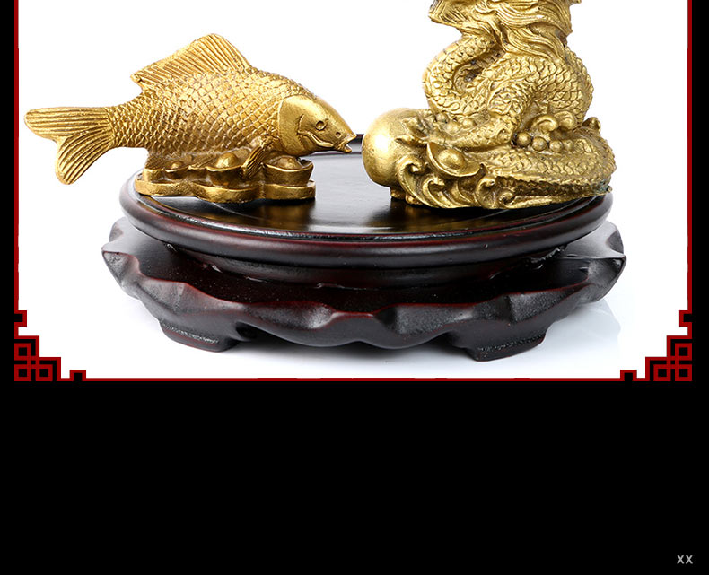 属鸡一生吉祥物图片,属鸡大富大贵微信图 集祥阁 2018年生肖属鸡本命年吉祥物龙鲤镇宝摆件狗年