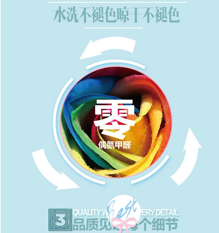 
                                        丝品乐晴彩 全棉夹棉床罩韩式蕾丝公主床裙 魅力蓝 非夹棉款床裙 120*200cm                