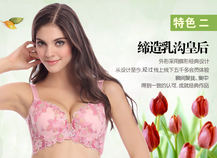 冰裳秀 小胸最爱厚模杯 2014新款<em>乳罩</em>胸集中聚