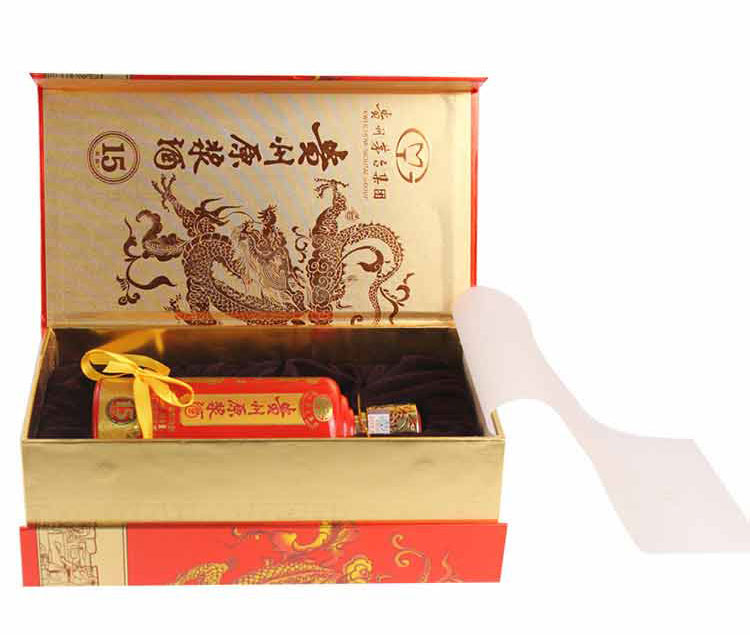 茅台集团贵州原浆酒15陈酿52度 双瓶组合送一