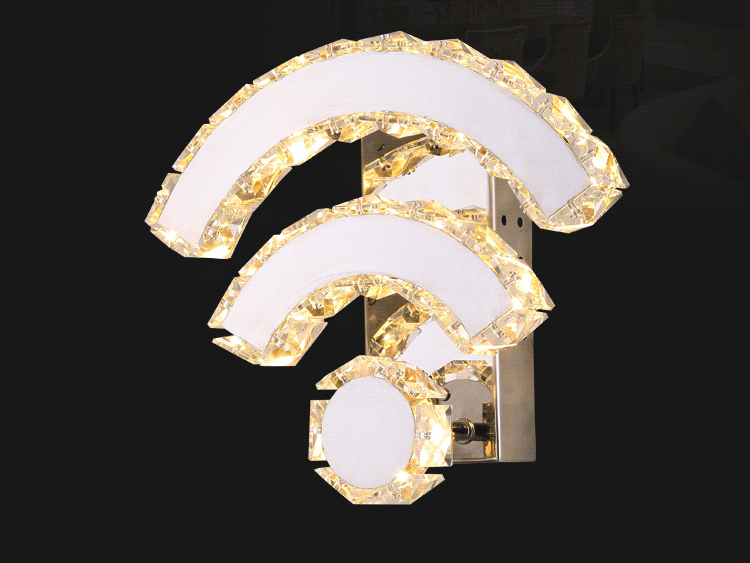 英格勒现代简约个性创意wifi壁灯餐厅灯卫生间厨卫灯创灯具灯饰 240*