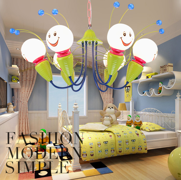 奥图帕斯 小蜜蜂儿童房吊灯卧室灯具 9121-4