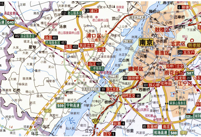 【赠】公交手册 卡片放大镜2017新 苏州city城市地图 苏州交通旅游