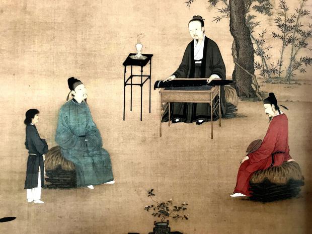 《区域包邮 国画大师宋画小品1 2唐代人物画1 2李公麟