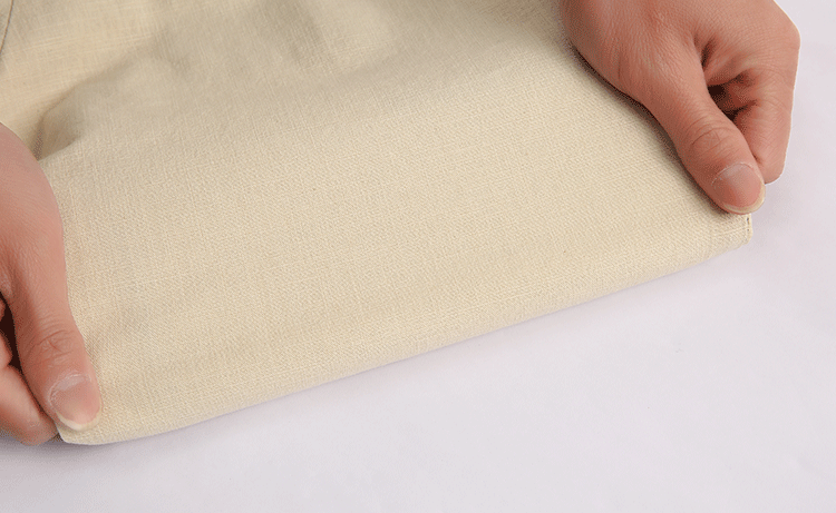 柏迪马丁夏季新款商务男士天然棉麻纯色休闲短裤中裤五分裤 灰色 38(3