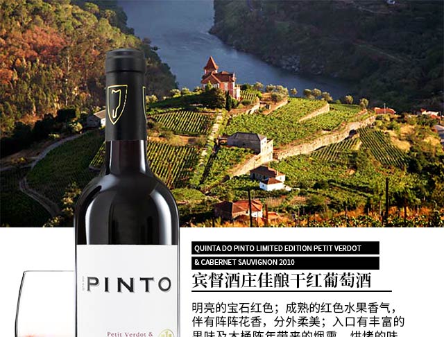 葡萄牙原瓶进口红酒 里斯本IG 宾督酒庄佳酿干
