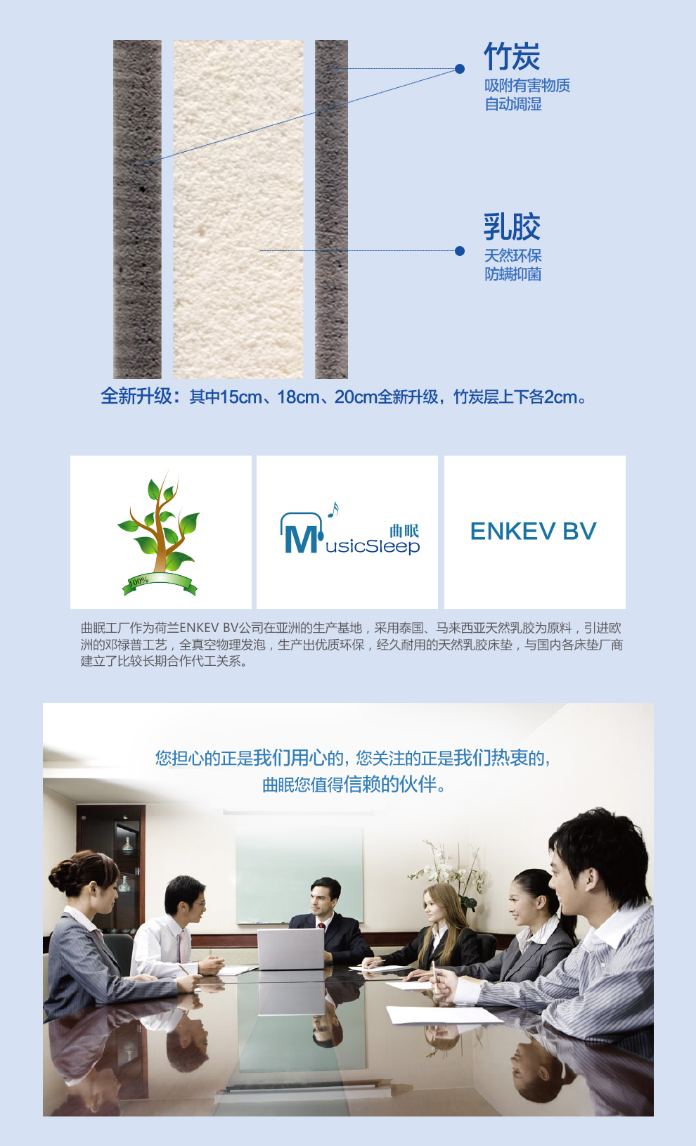 
                                        曲眠 天然乳胶床垫床褥竹炭床垫 席梦思床垫泰国进口 可折叠榻榻米垫 7.5cm厚(含内外套) 200cm*180cm                
