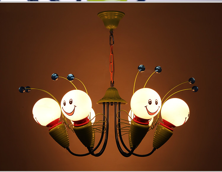 奥图帕斯 小蜜蜂儿童房吊灯卧室灯具 9121-4