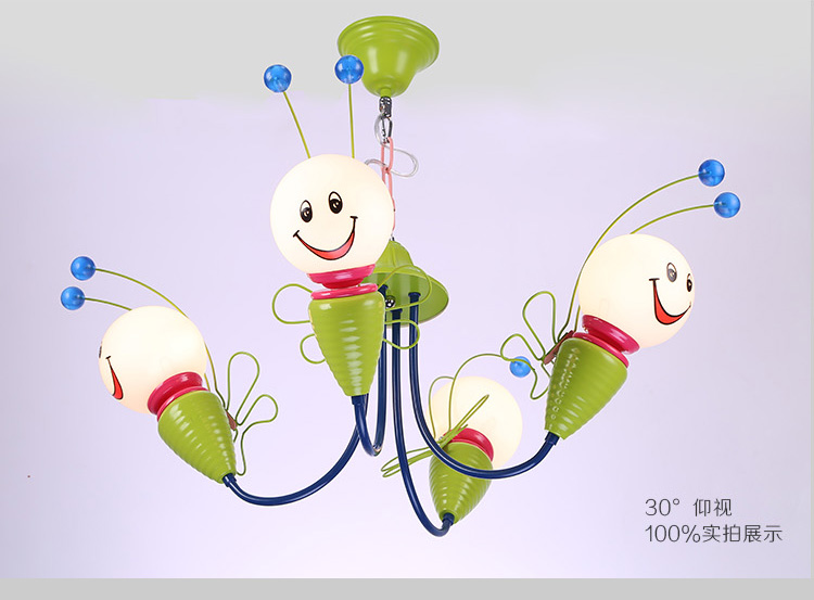 奥图帕斯 小蜜蜂儿童房吊灯卧室灯具 9121-4