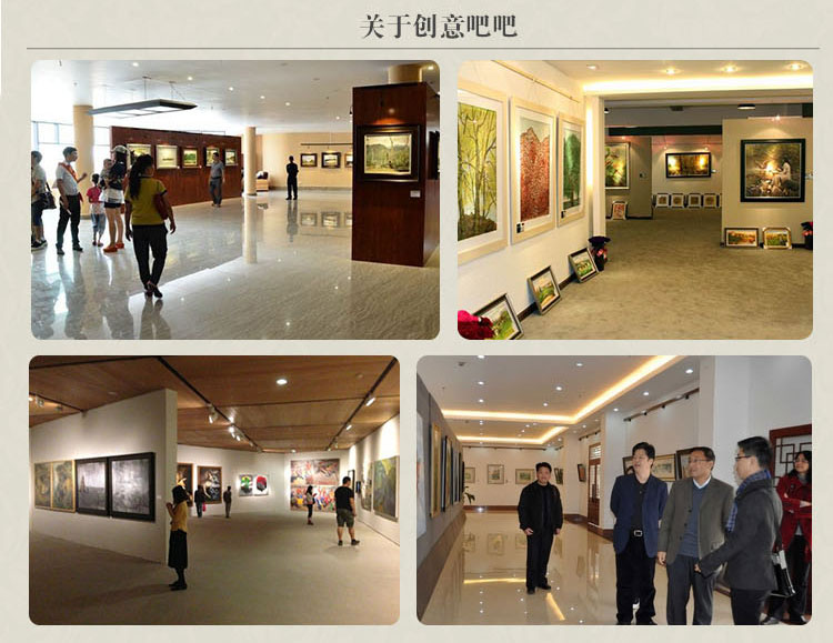 
                                        创意吧吧 原创名家水墨国画风景山水画 可收藏装饰 斗方 05 鸿运当头 三尺(50*50cm  外框尺寸)                