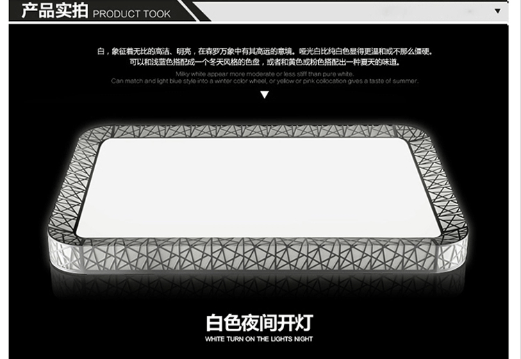 佐慕客厅灯led吸顶灯卧室灯餐厅灯高品质调光调色灯具灯饰550 30*30cm 12w高亮版哑白