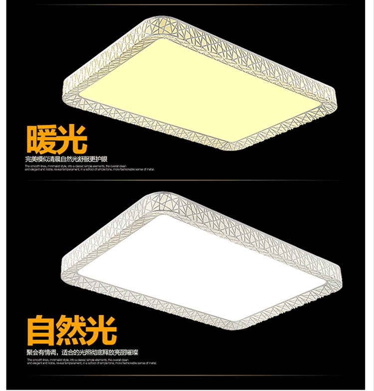 佐慕客厅灯led吸顶灯卧室灯餐厅灯高品质调光调色灯具灯饰550 30*30cm 12w高亮版哑白