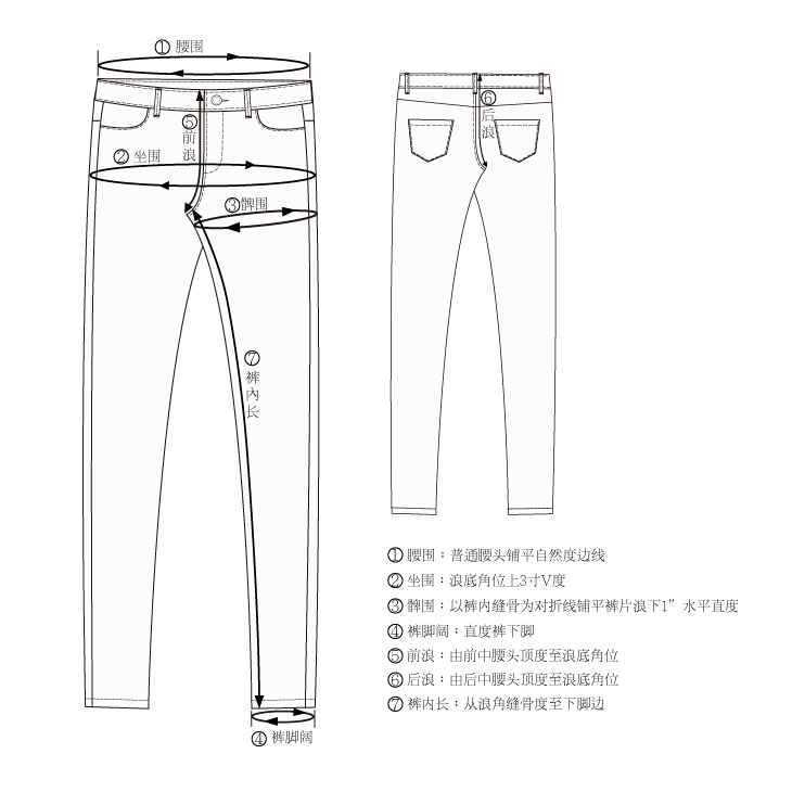 真维斯女装  弹性舒适潮流时尚牛仔裤JW-51-281509 8550 深紫蓝 26