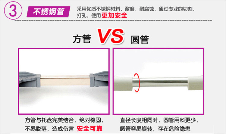 辰文 不锈钢洗衣机架 日韩洗衣机空调冰箱支架  海尔LG松下西门子滚筒洗机底座加高移动脚架 固定款长50-67宽47-64
