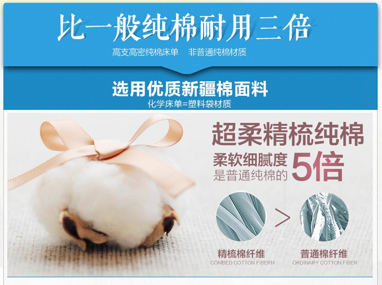 帛轩 纯棉床单 全棉纯色被单 单人双人床宿舍学生单品床上用品 床单单件 雪青 230x250cm适合1.5M和1.8M床