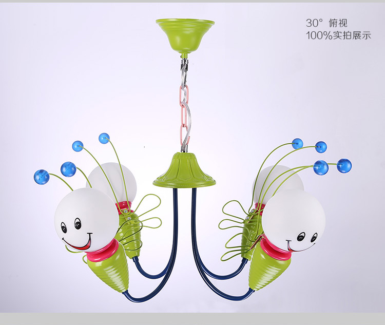 奥图帕斯 小蜜蜂儿童房吊灯卧室灯具 9121-4