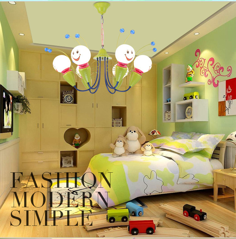 奥图帕斯 小蜜蜂儿童房吊灯卧室灯具 9121-4