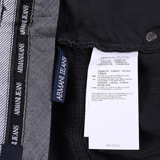 阿玛尼<em>短裤</em> Armani Jeans/ AJ <em>男式</em>时尚<em>休闲</em>纯