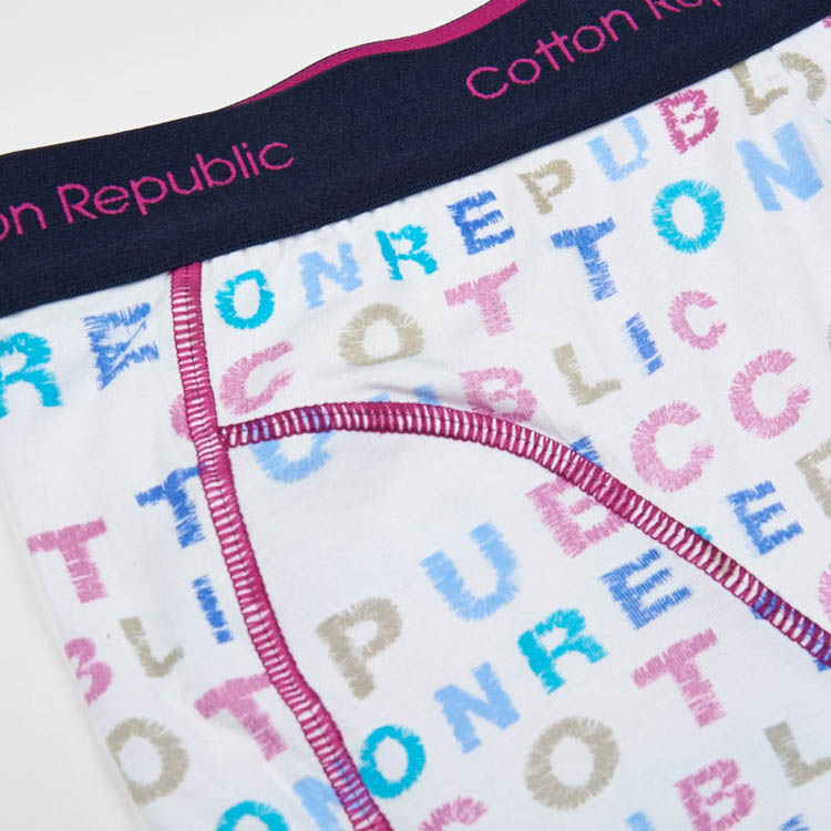 棉花共和国 莫代尔棉 <em>男士</em>平角<em>内裤</em>两条装 011