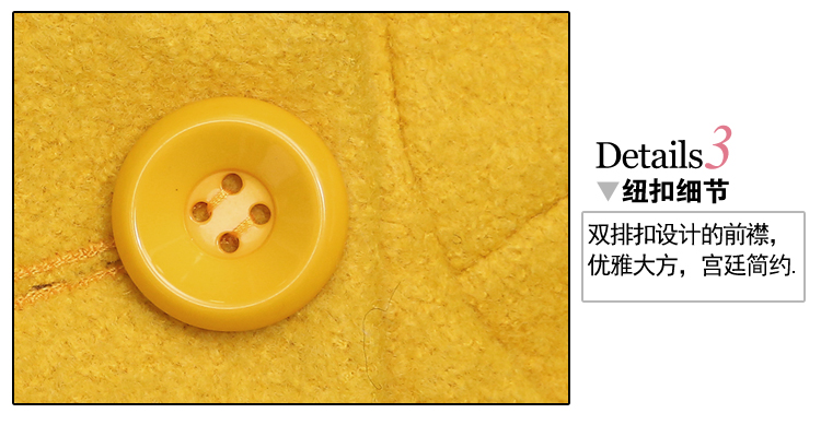
                                        莎德妮 呢子大衣毛领毛呢外套2017春季装新款韩版加厚中长款修身羊毛呢子大衣女装大码呢外套 绿 色 XL                