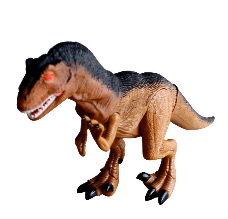 恐龙岛玩具电影侏罗纪儿童遥控恐龙玩具 霸王龙 迅猛龙 rs-6112巨兽龙