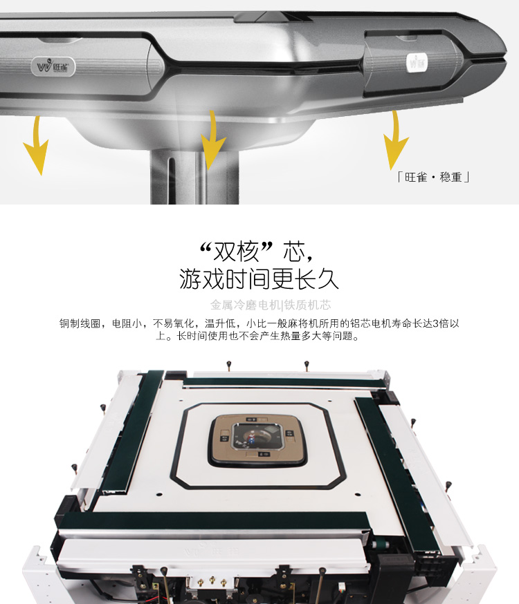 旺雀新款特色全自动麻将机天天行ii