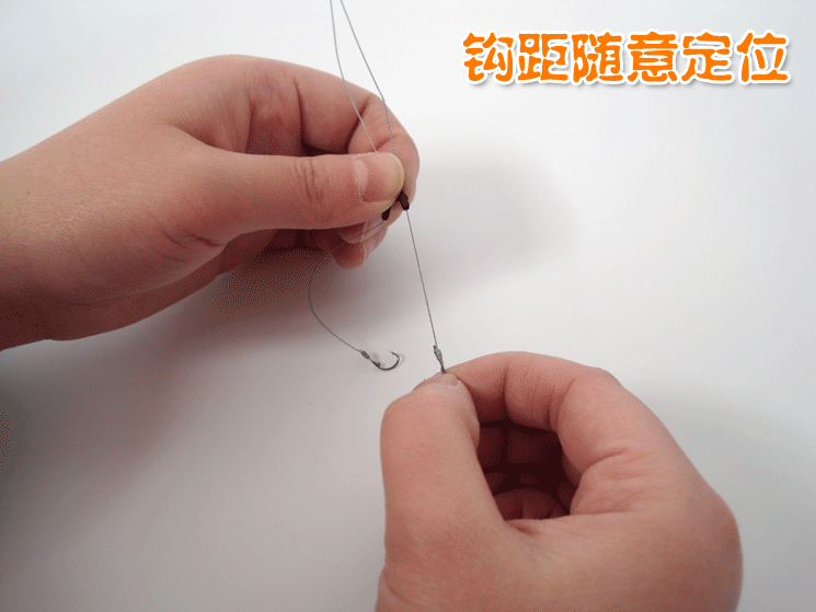 瑞美人户外 调位分钩 伊豆有倒刺鱼钩 台钓双钩子线大力马子线配件 伊