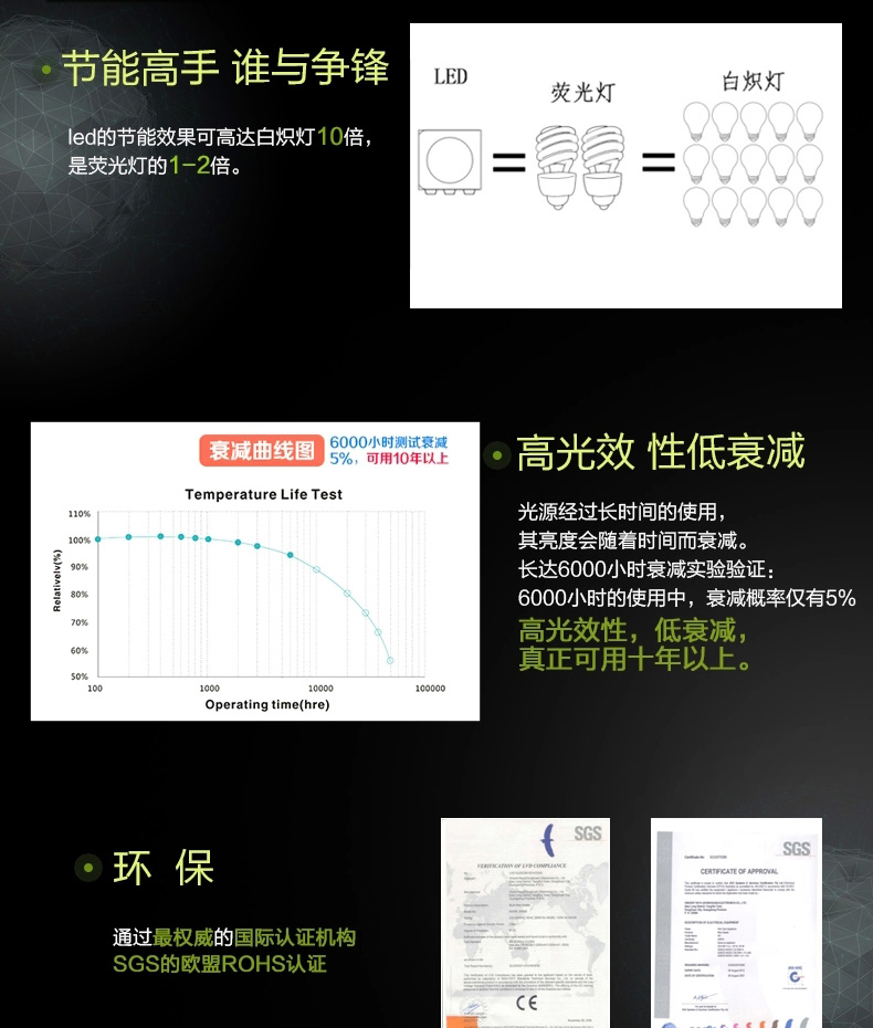孩视宝护眼灯LED台灯创意时尚床头灯 学生学习工作卧室长臂台灯