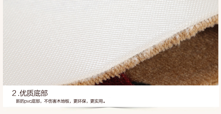 真彩 绒面可剪裁定制走廊吸水地垫玄关门厅脚垫定做进门垫入户门垫 咖啡石头 宽度100长10厘米