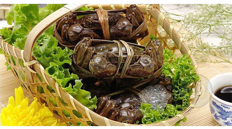 大闸蟹10只出口优质装礼券868型 广州深圳佛