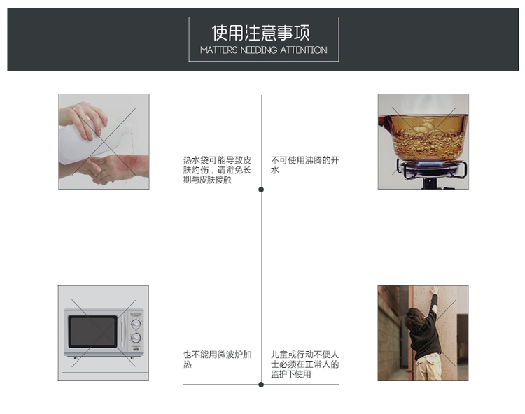 fashy 6720 2升德国柔软外套PVC防爆安全环保充水注水热水袋 暖手宝暖腰宝