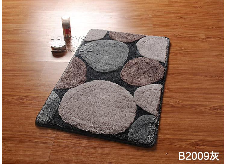 恒亚斯 门垫脚垫地垫耐脏卫浴浴室防滑垫 进门脚垫 B2009黄 60*90cm