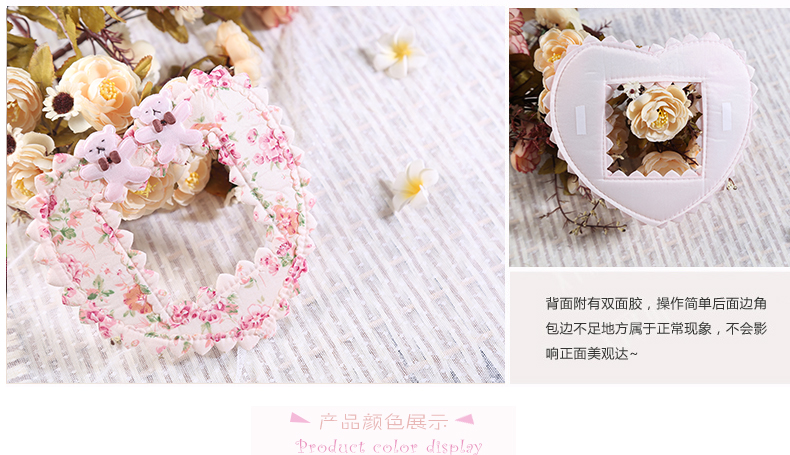 
                                        JLY 田园布艺开关贴墙贴插座贴 蕾丝创意开关贴套装饰 卡通开关套饰 华丽风情开关贴 单口开关--内径8 5cm                