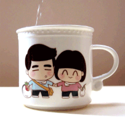 心生忆 白头偕老变色杯创意结婚礼品 生日礼物 情人节