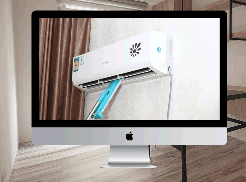 乐服 免手洗平板拖把 木地板拖布 懒人自挤式免拆洗神奇拖把 挤水平板