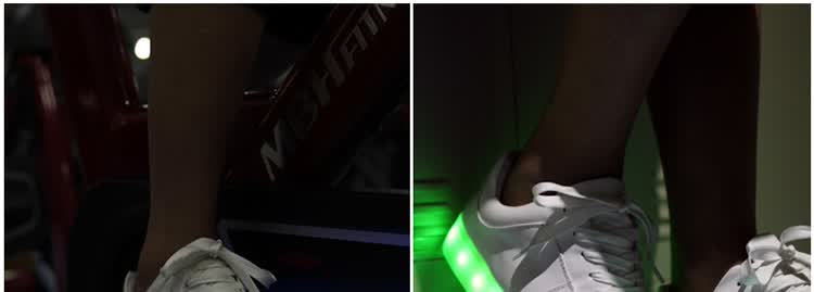 <em>美她们</em> 2014新品LED发光鞋运动鞋<em>女鞋</em>USB充