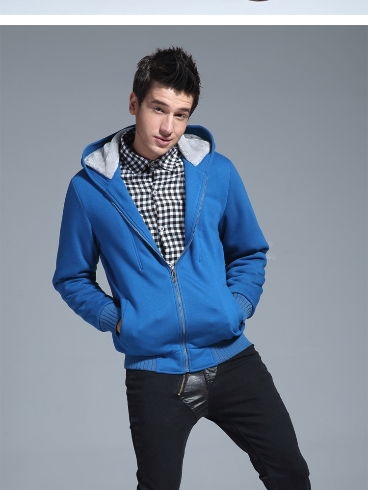 柏舞年华 2014秋冬新款<em>男士</em>韩版时尚休闲<em>衬衫</em>