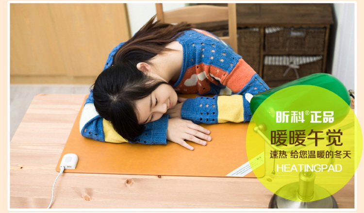昕科发热垫 暖桌垫暖桌宝 桌上暖垫 升级款 豪华棕